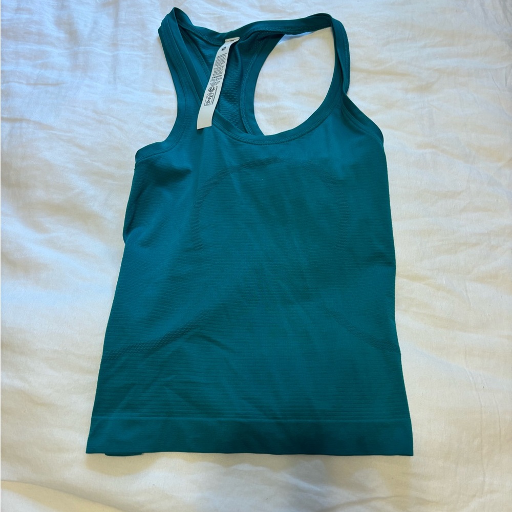 NWOT lululemon athletica Teal Tank Top